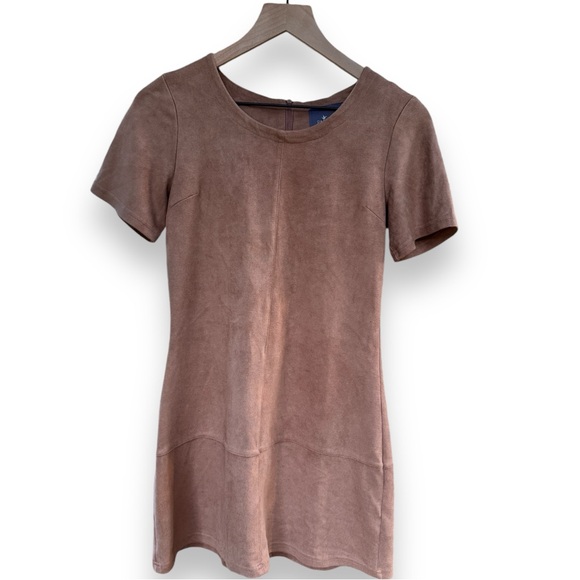 Nordstrom Paper Crane faux suede dress. Medium - Picture 5 of 14